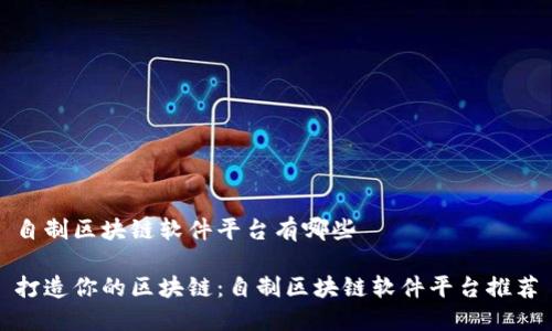 自制区块链软件平台有哪些

打造你的区块链：自制区块链软件平台推荐