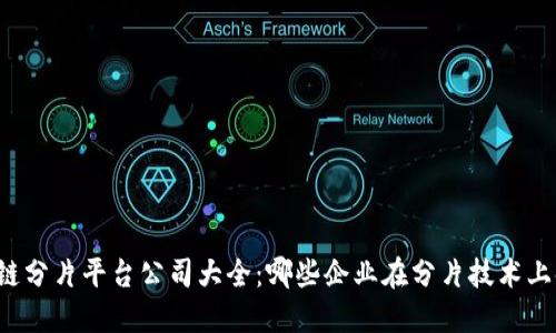 区块链分片平台公司大全：哪些企业在分片技术上领先?