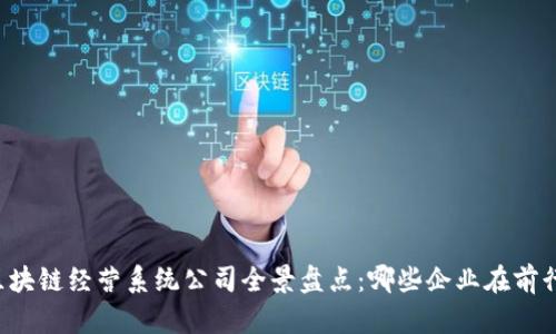 区块链经营系统公司全景盘点：哪些企业在前行？
